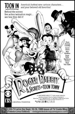 Roger Rabbit and the Secrets of Toon Town Roger Rabbit and the Secrets of Toon Town
