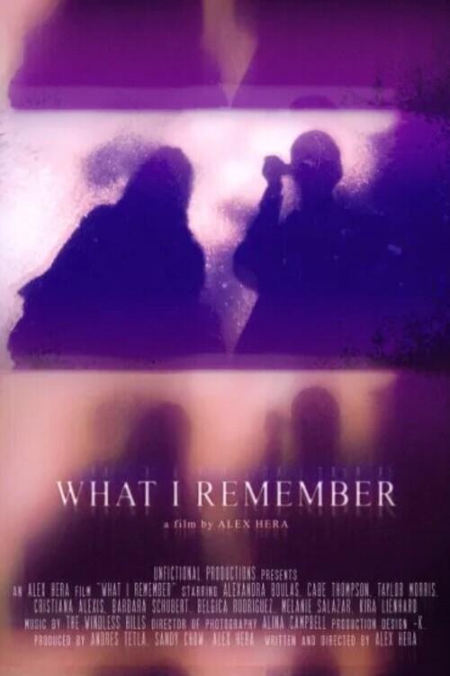 What I Remember What I Remember