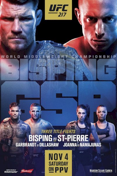 UFC 217: Bisping vs. St-Pierre