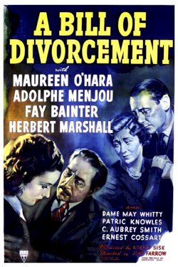 A Bill of Divorcement A Bill of Divorcement