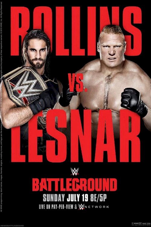 WWE Battleground 2015 WWE Battleground 2015