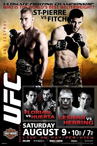 UFC 87: Seek and Destroy UFC 87: Seek and Destroy