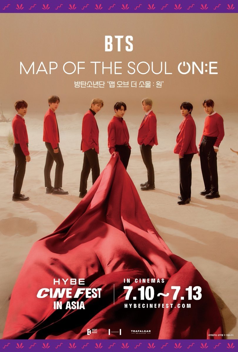BTS MAP OF THE SOUL ON:E BTS MAP OF THE SOUL ON:E