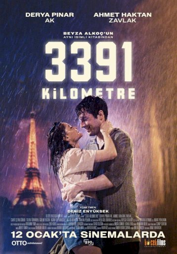 3391 Kilometres
