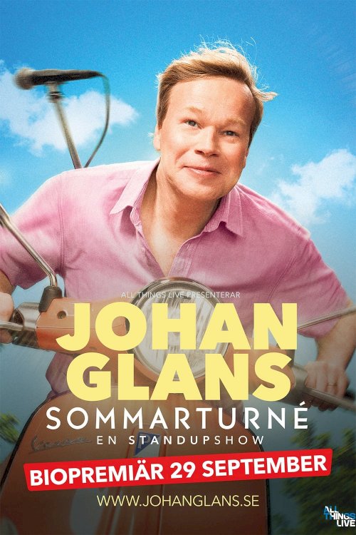 Johan Glans sommarturné - en standupshow Johan Glans sommarturné - en standupshow