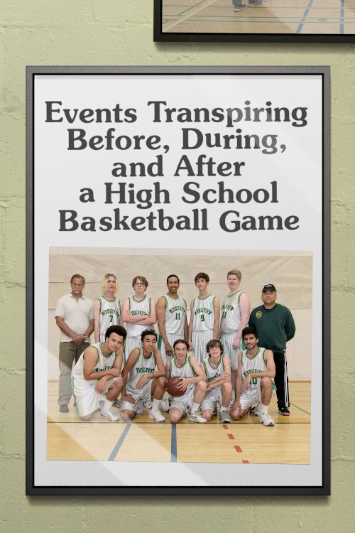 Events Transpiring Before, During, and After a High School Basketball Game Events Transpiring Before, During, and After a High School Basketball Game