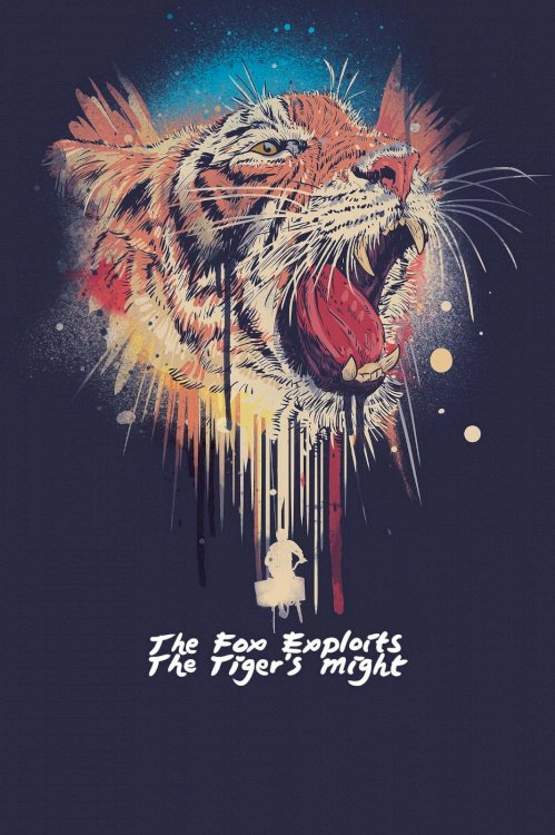 The Fox Exploits the Tiger's Might The Fox Exploits the Tiger's Might