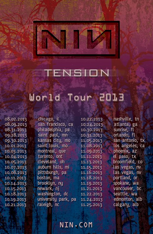 Nine Inch Nails: Tension 2013 Nine Inch Nails: Tension 2013