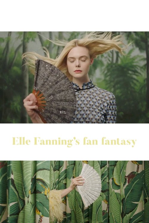 Elle Fanning's Fan Fantasy Elle Fanning's Fan Fantasy