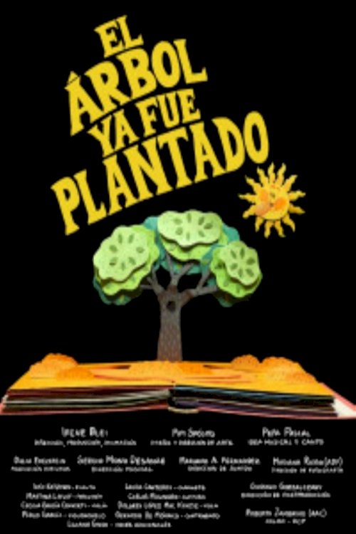 The tree has been planted The tree has been planted