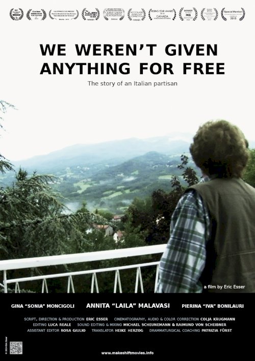 We Weren't Given Anything for Free