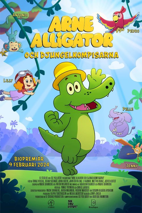 Arne Alligator och djungelkompisarna Arne Alligator och djungelkompisarna