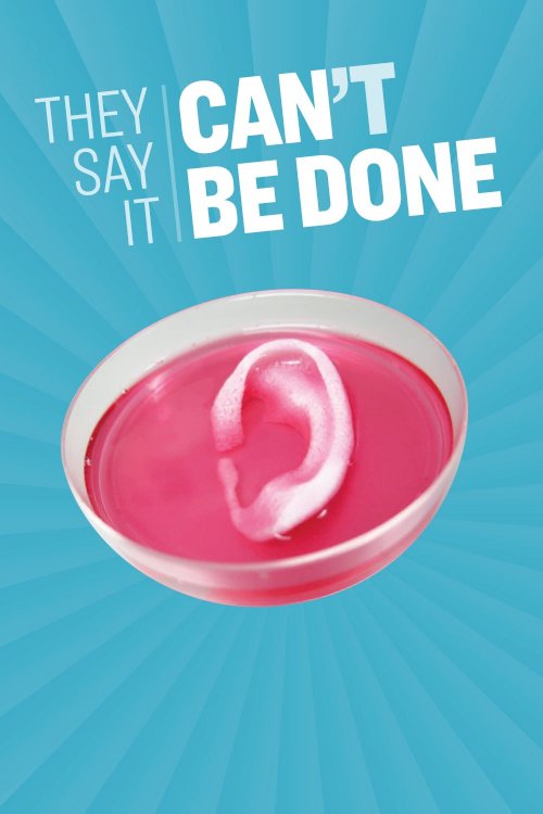 They Say It Can't Be Done They Say It Can't Be Done