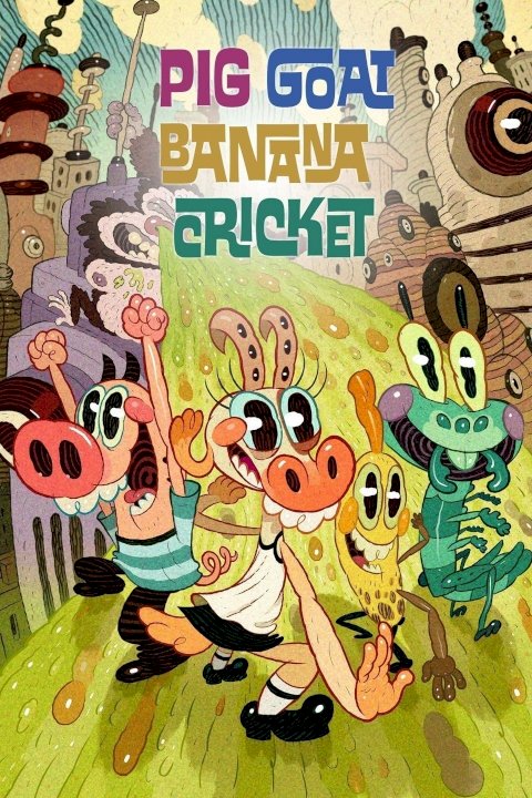 A series of absurd interwoven stories about four friends and roommates, naive Pig, bohemian Goat, selfish Banana, and mad scientist Cricket.